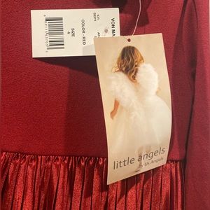 Little Angels red holiday dress by US Angels 4 Dress